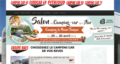 Desktop Screenshot of campingcar69.com